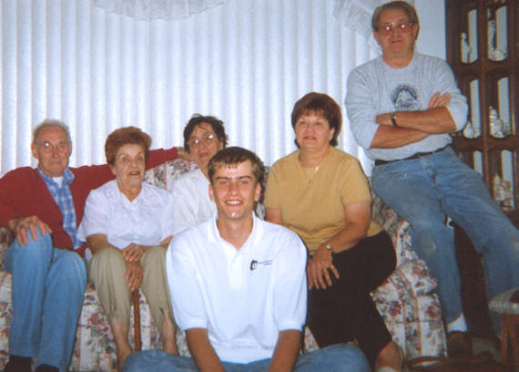 Earl, Helen, Rose, Valerie and Ron (Krotkiewicz), in Detroit